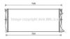 AVA QUALITY COOLING MS2538 Radiator, engine cooling
